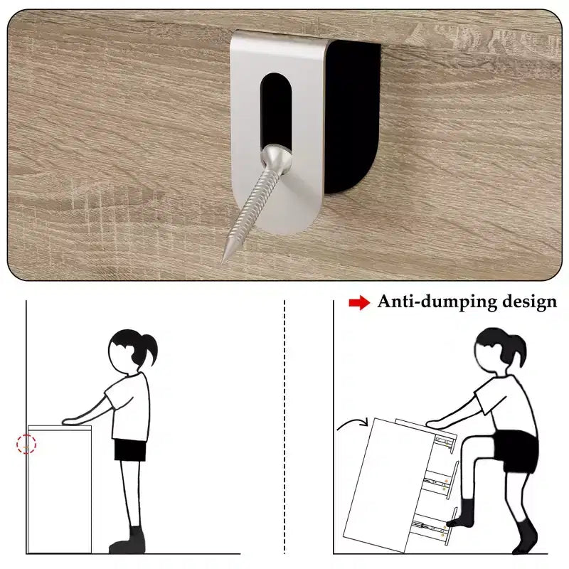 Table de chevet en chêne clair intelligent avec tiroir caché, porte basculante à verrouillage NFC et tiroir inférieur à ouverture par pression, table de chevet