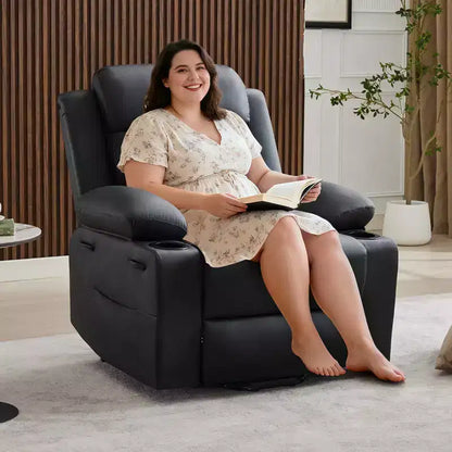 Fauteuils inclinables électriques pour adultes, fauteuil inclinable avec appuie-tête motorisé et ports de charge, fauteuil canapé inclinable électrique pour salon