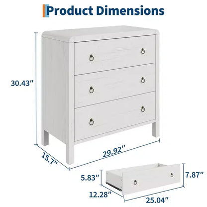 Commode haute à tiroirs multiples avec poignées en métal, meuble de rangement autoportant pour chambre à coucher et salon