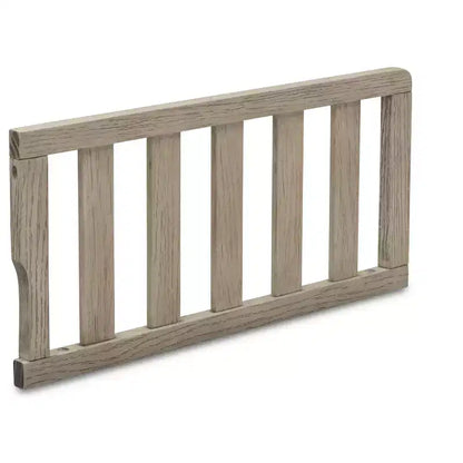 Barrière de sécurité pour lit de bébé de style rustique, en bois massif, certifiée JPMA